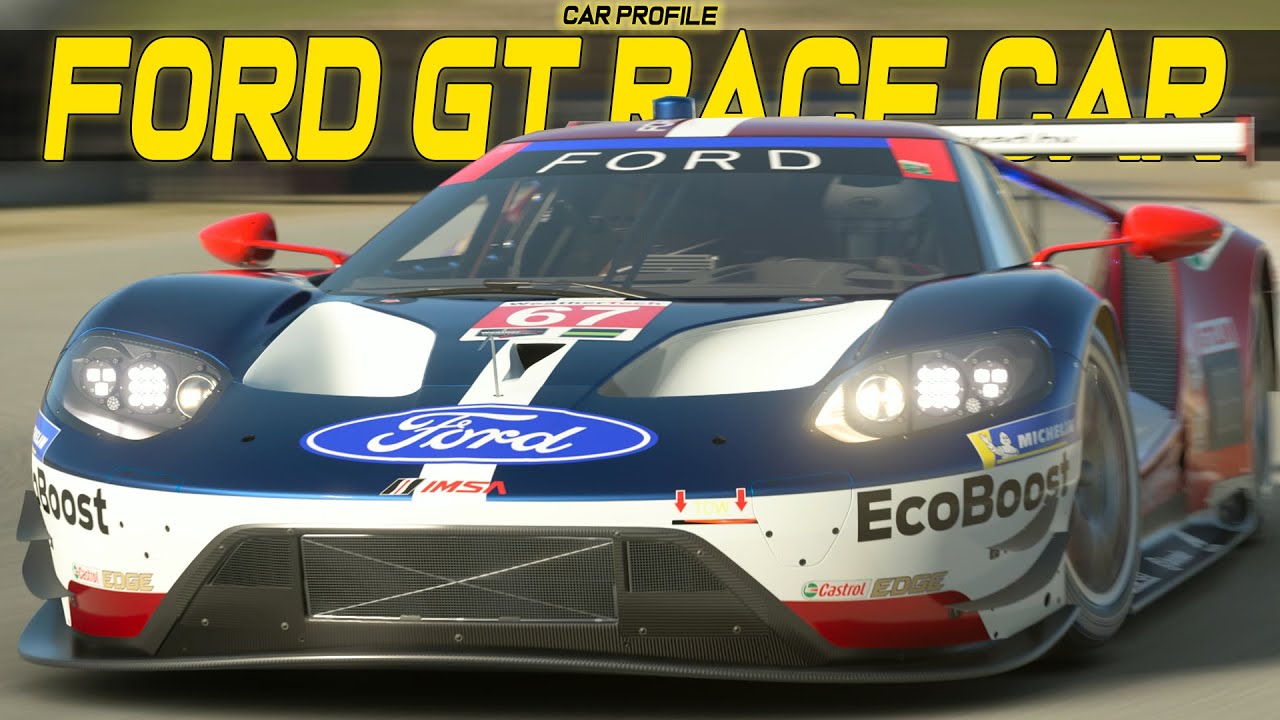 😍 This Car looks AMAZING.. Ford GT Race Car... || Gran Turismo Car Profile