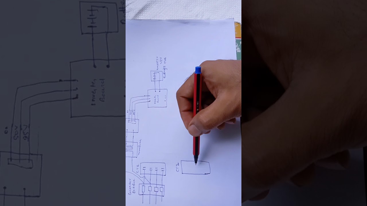 UPS/ARD circuit diagram of elevator