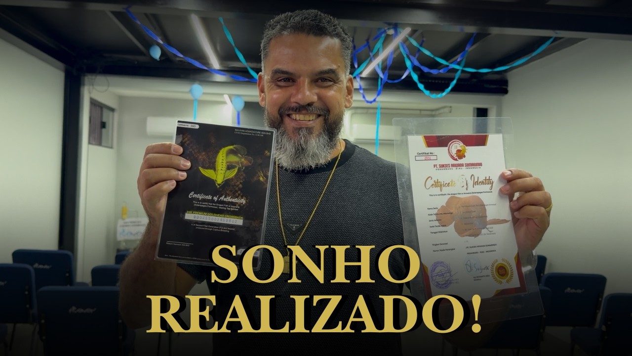 ELE SE APAIXONOU POR UM DOS PEIXES MAIS CAROS E RAROS DO AQUARISMO JUMBO!