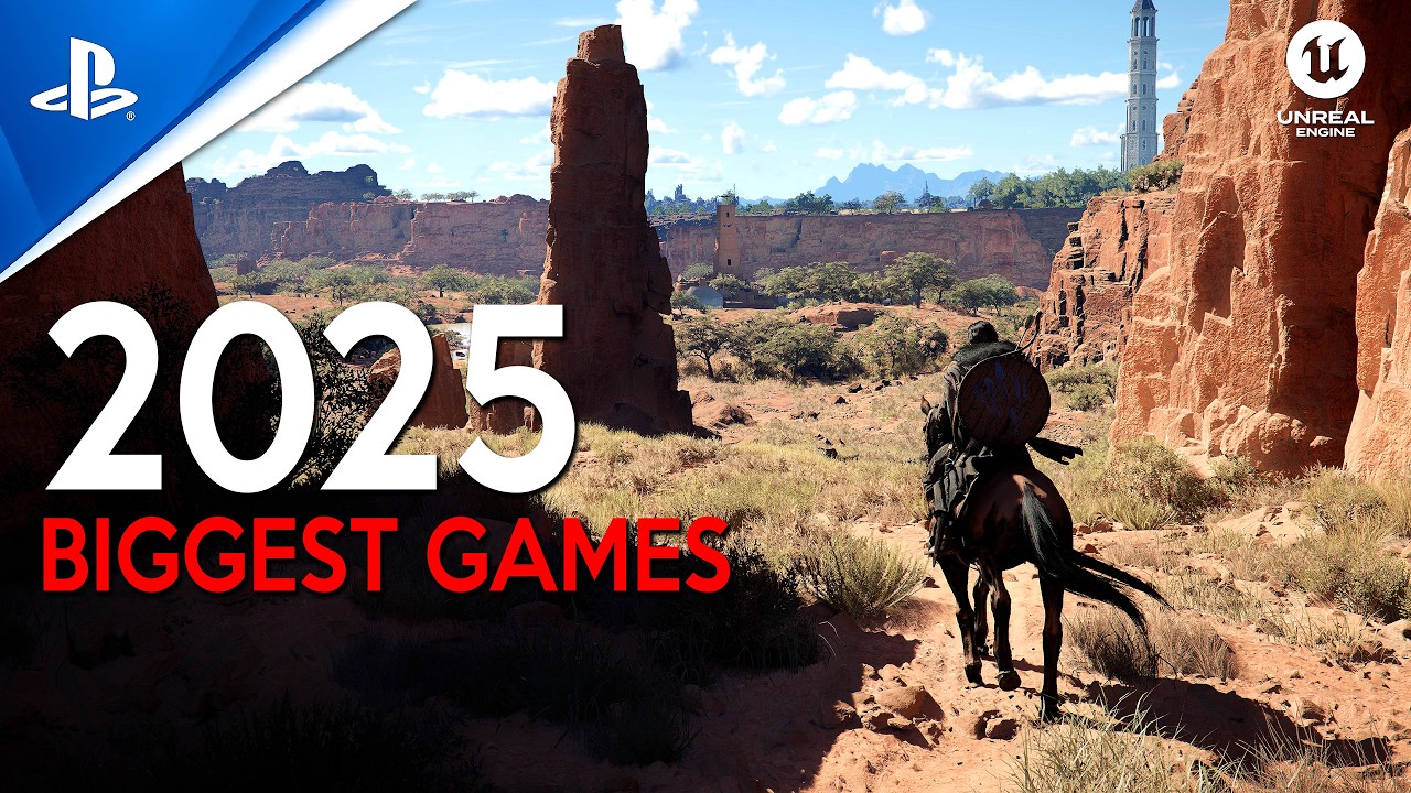 TOP 40 BIGGEST AAA Games with ULTRA REALISTIC Graphics coming in 2025