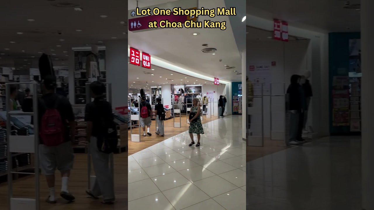 Lot One Shopping Mall at Choa Chu Kang #新加坡 #singapore