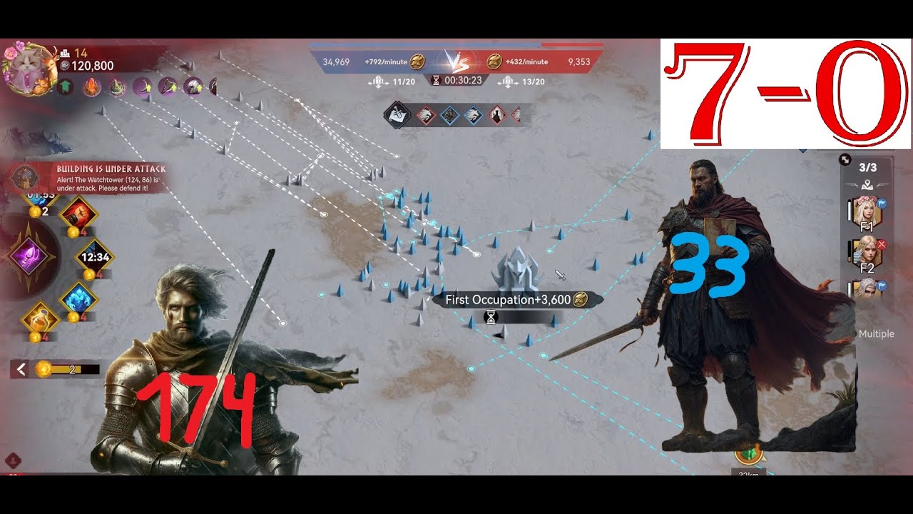 Viking Rise Gameplay - Blood Oath ROUND 7 Hogs S33 VS K174 S174