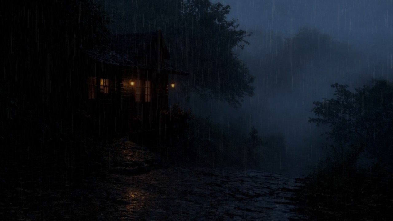 Gentle Forest Rain Sounds 🌲 Sleep Naturally | Calm Mind & Deep Rest