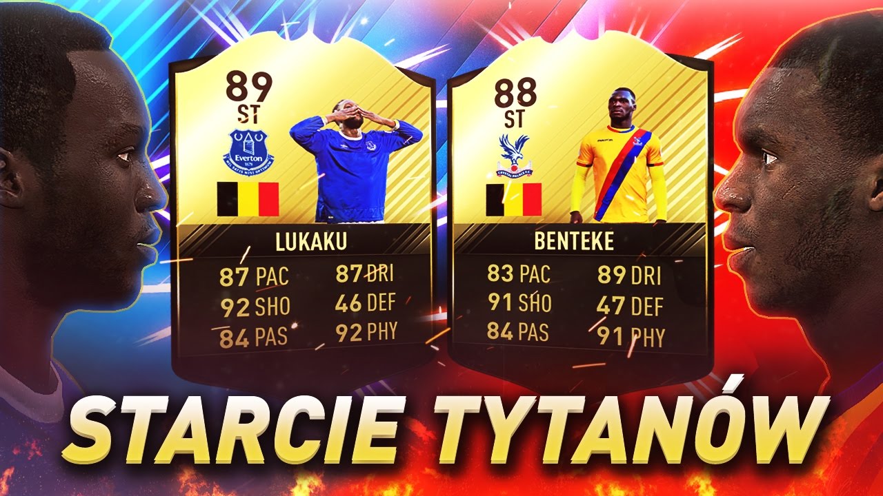 FIFA 17 - Wielkie rywalizacje - 89 IF Lukaku vs 88 IF Benteke!