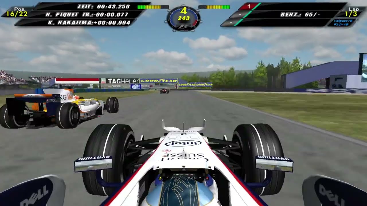 F1 Challenge VB 2008 Sauber Magny Cours(1992) 5% Race