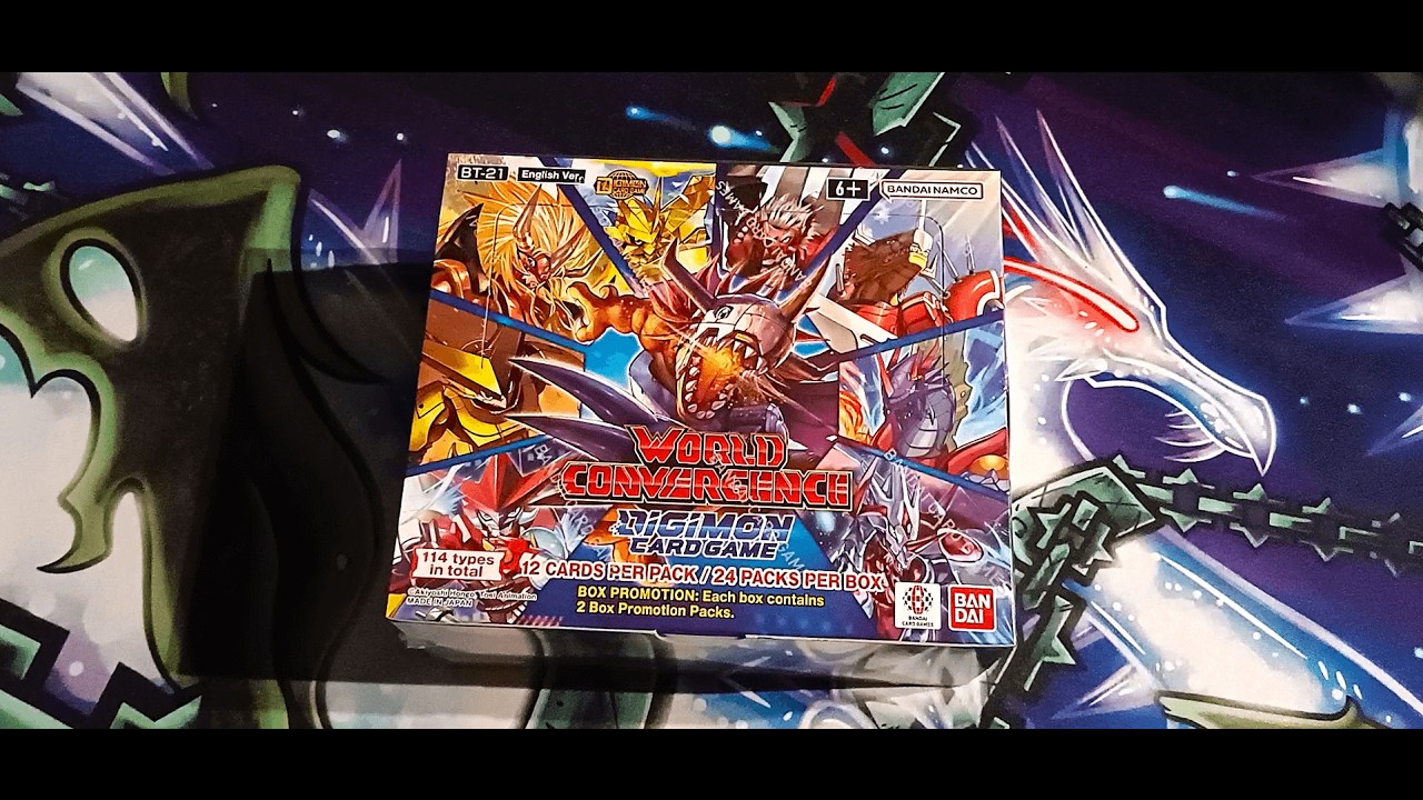 World Convergence Display Nyitás | Digimon Card Game [BT-21]