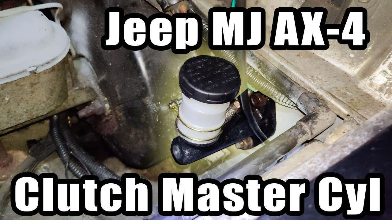 88 MJ AX4 Clutch Master Cylinder Replacement (Internal Slave)