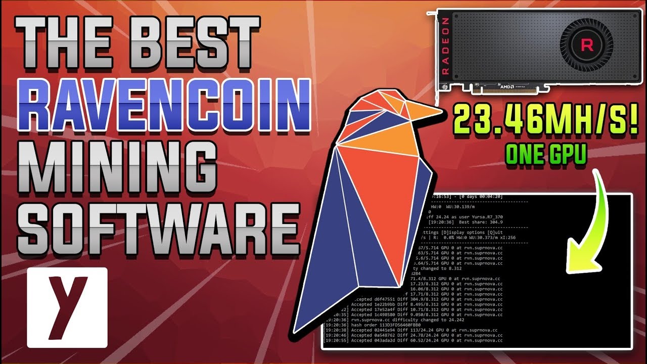 The Best Ravencoin x16r Mining Software! AMD & NVIDIA