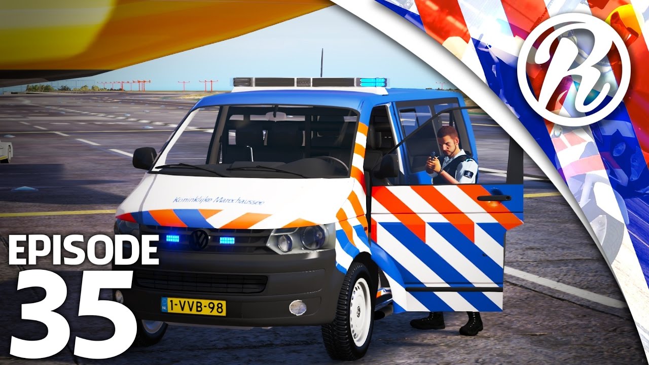 [GTA5] KONINKLIJKE MARECHAUSSEE PATROL IN EEN T5!! - Royalistiq | Nederlandse Politie #35