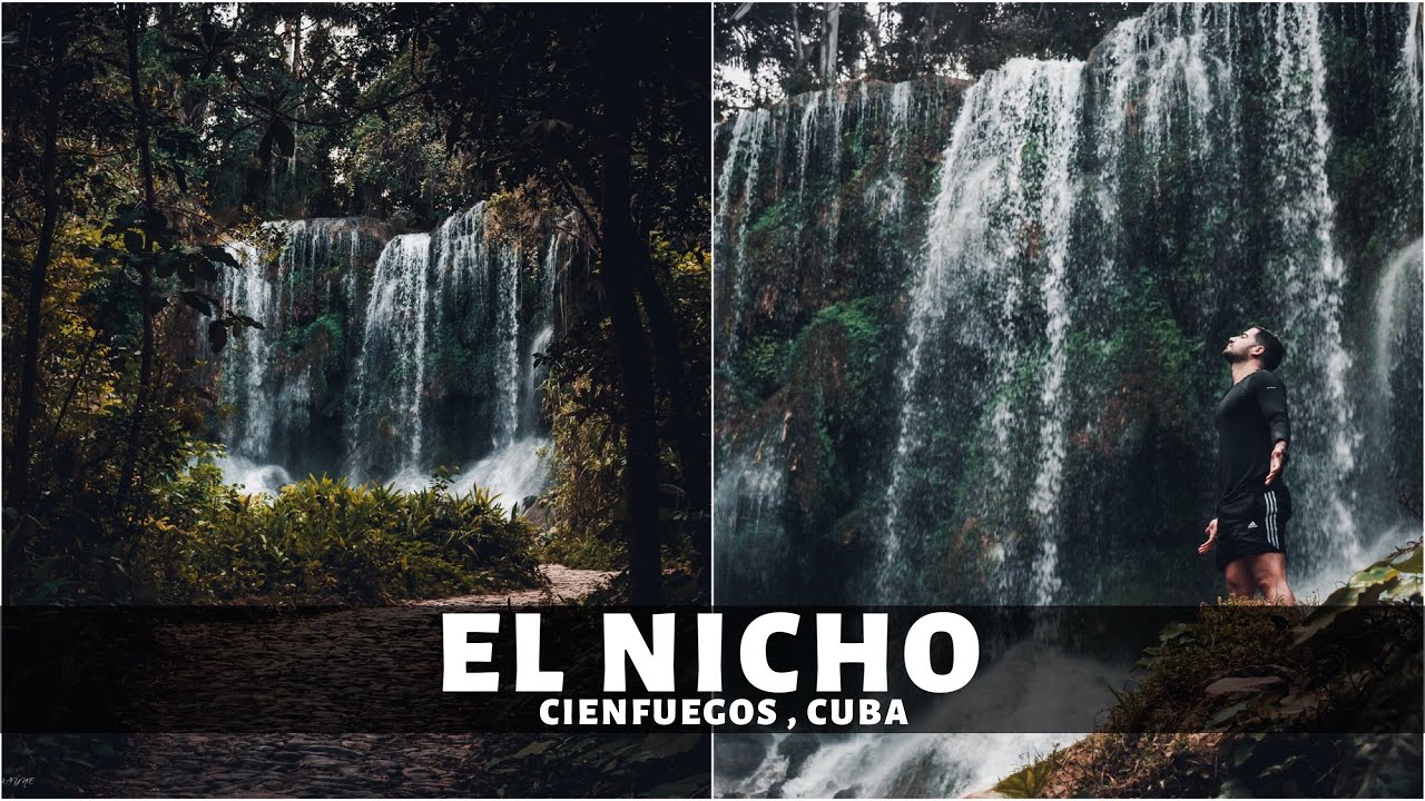 ASÍ es el NICHO , LAS CASCADAS más FAMOSAS de CUBA | Cienfuegos, Cuba
