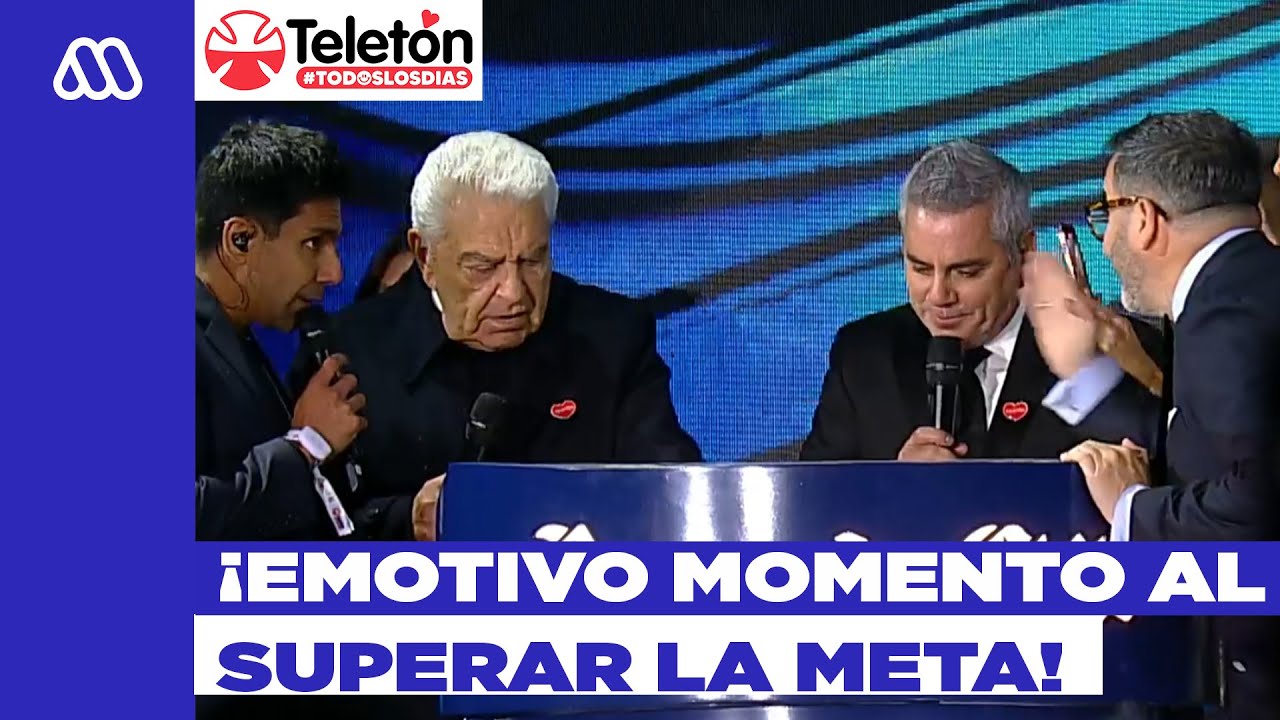 ¡Meta superada!: El cómputo con el que se supera la meta de la Teletón 2023