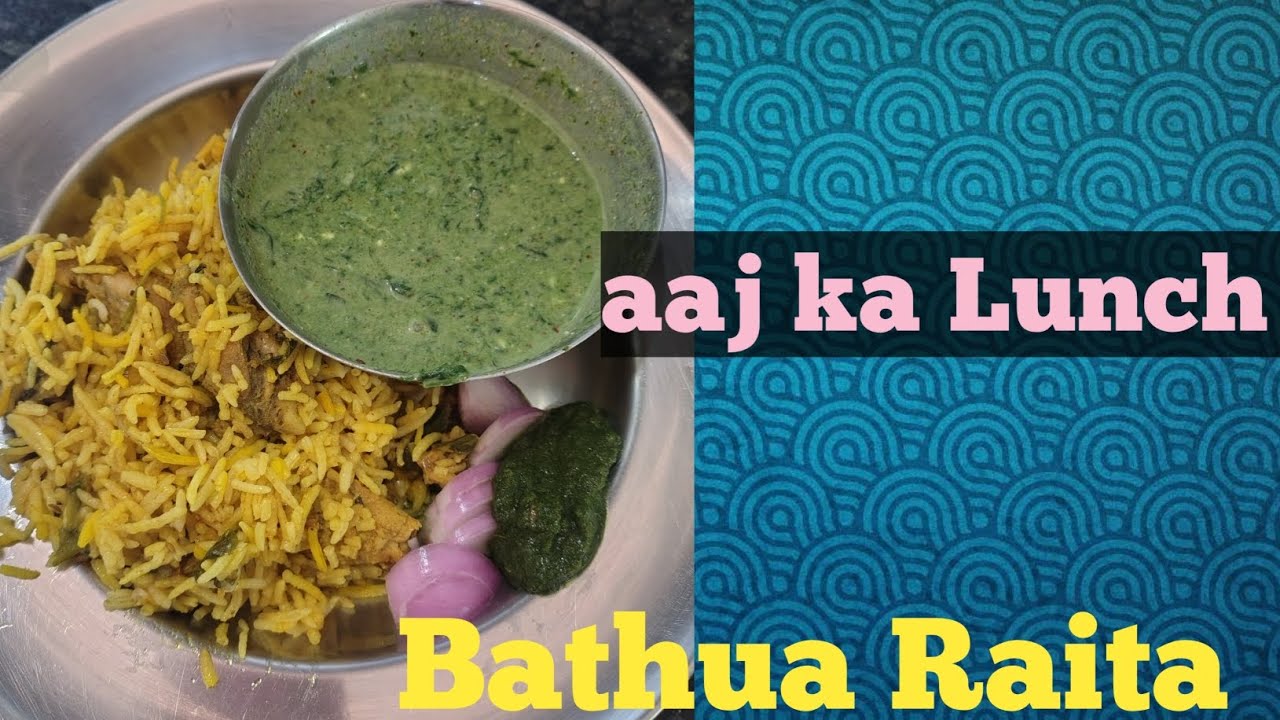 Special Bathua Ka Raita#healthyversion#dailyvlog#cookingvlog#Ayushi Punit Daily vlog 