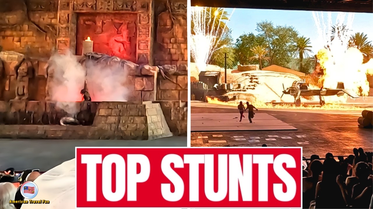 3 BEST Stunts at Disney's Indiana Jones Show (2026)