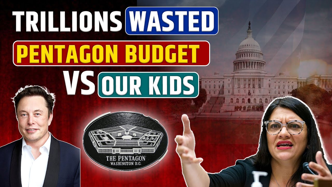Pentagon Waste: $895 Billion, But Our Kids Are Left to Suffer! | Rashida Tlaib news today