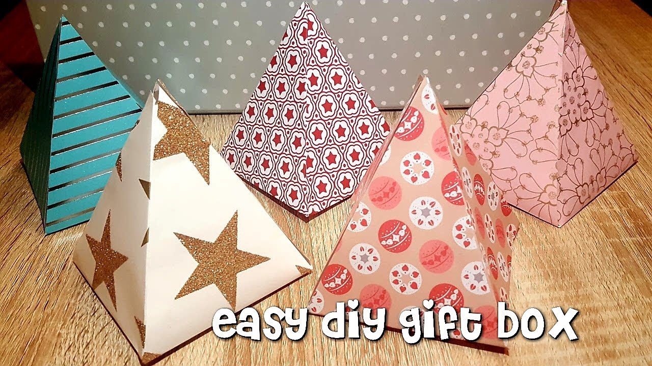 Geschenkbox basteln/DIY Gift Box