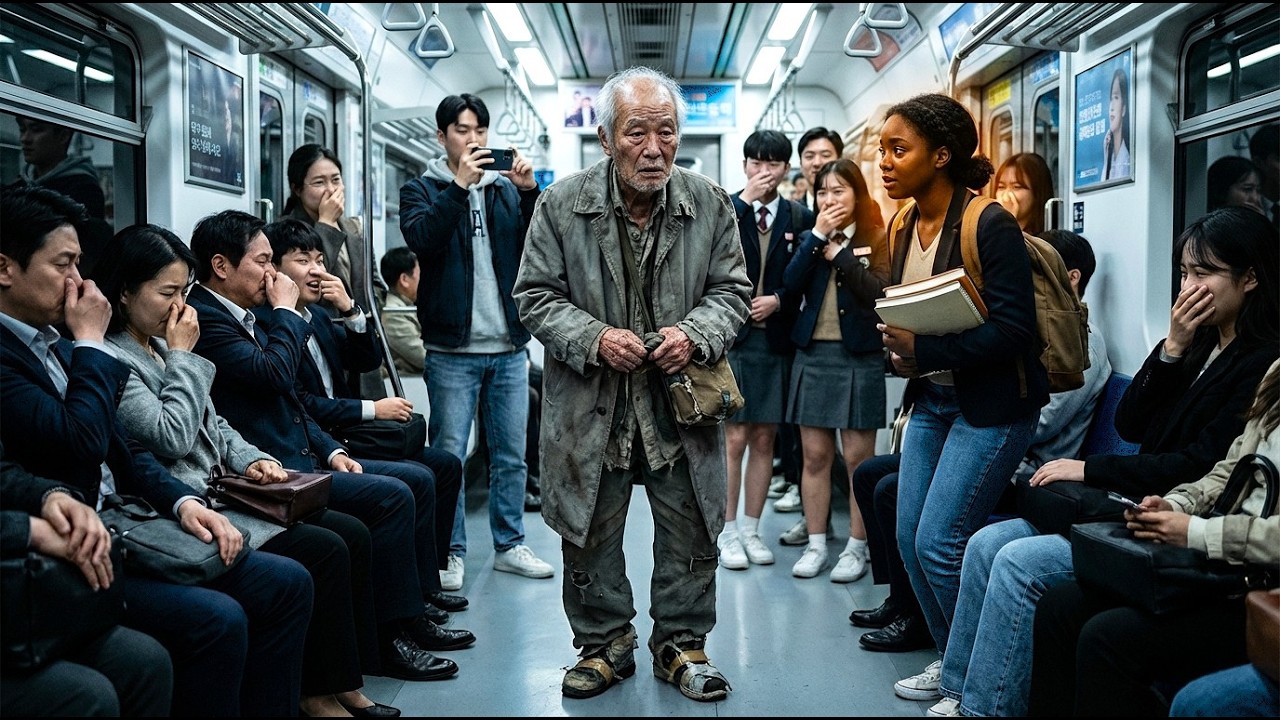 A Black Student Gave Her Seat to an Elderly Homeless Korean—Next Day He Funded Her Scholarship
