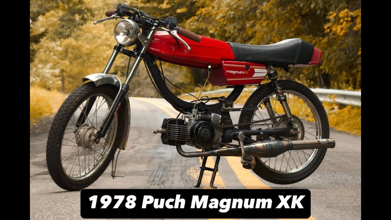 Мой мопед Puch Magnum XK 50cc 1978 года
