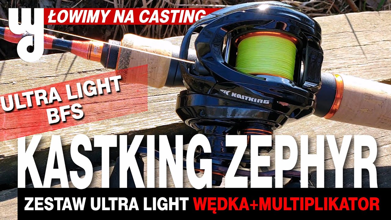 Łowimy na casting. Kastking Zephyr UL/BFS #wedkarskiedylematy #multiplikator #zephyr #fishing