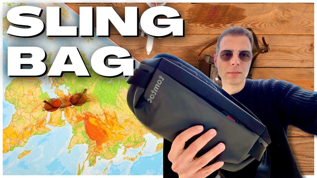 TomToc Sling Bag 3L - Accessori da Viaggio ✈️