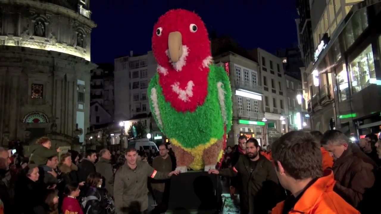 Carnaval Pontevedra 2013 Llegada de Ravachol