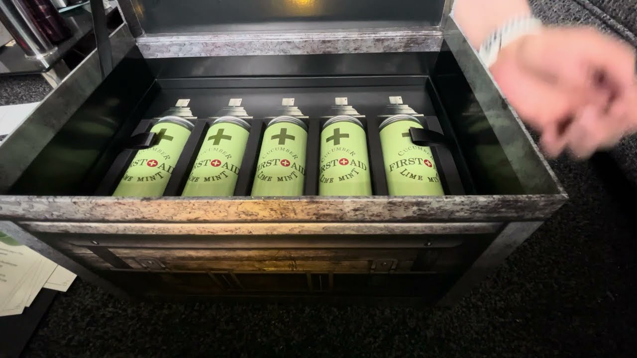 Nostalgamer 4K Unboxing Resident Evil First Aid Drink Collectors Box By Game Flavor