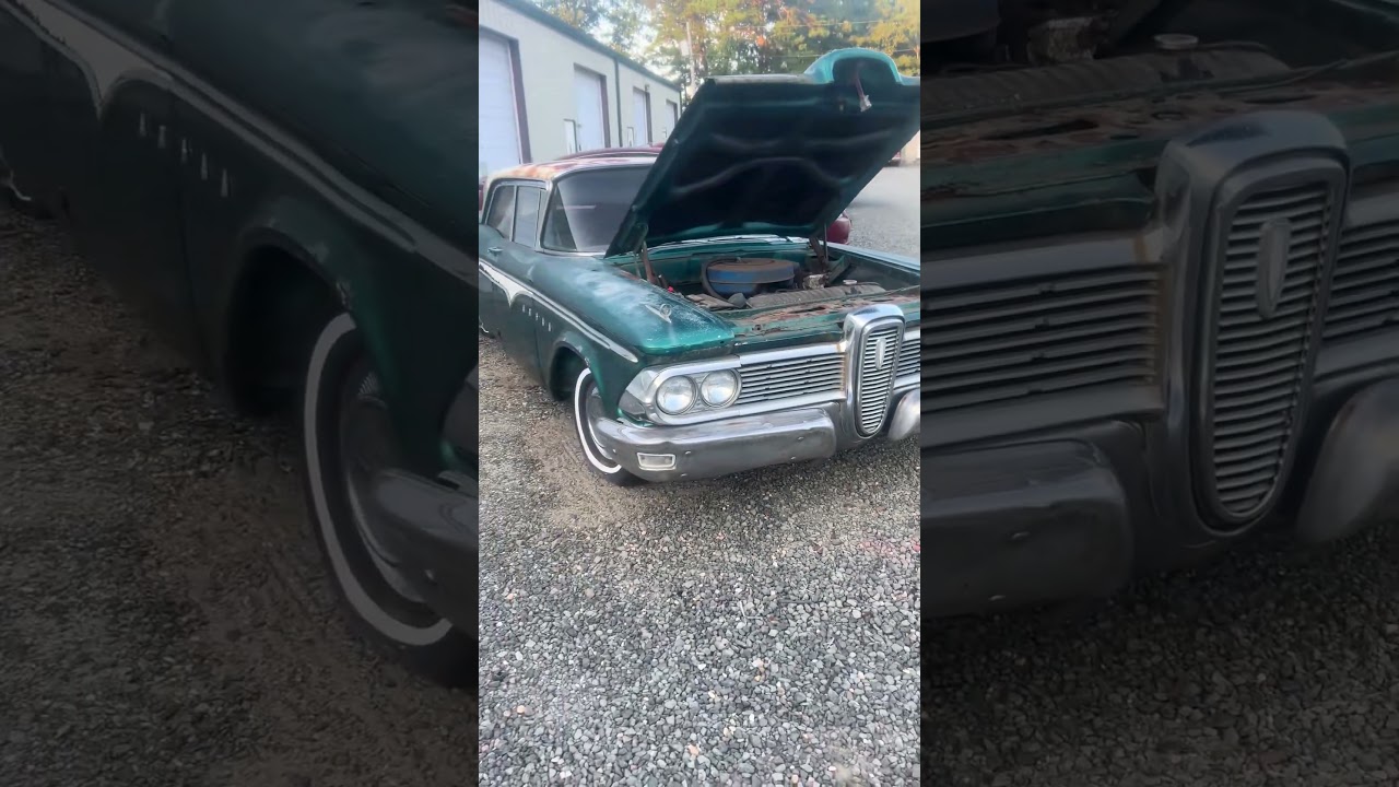 Restoring an Edsel with a 352 V8 &ndash; Can It Run Again? #edsel #willitrun #mechanic