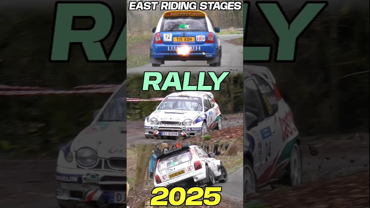 East Riding Stages Rally 2025 Action! - #rally