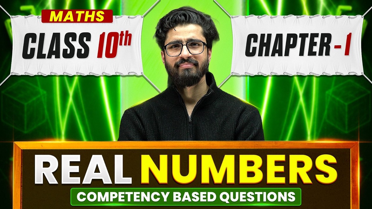 Real Numbers Competency Based Questions || Class 10 Maths Chapter 1 || Ritik Mishra Maths