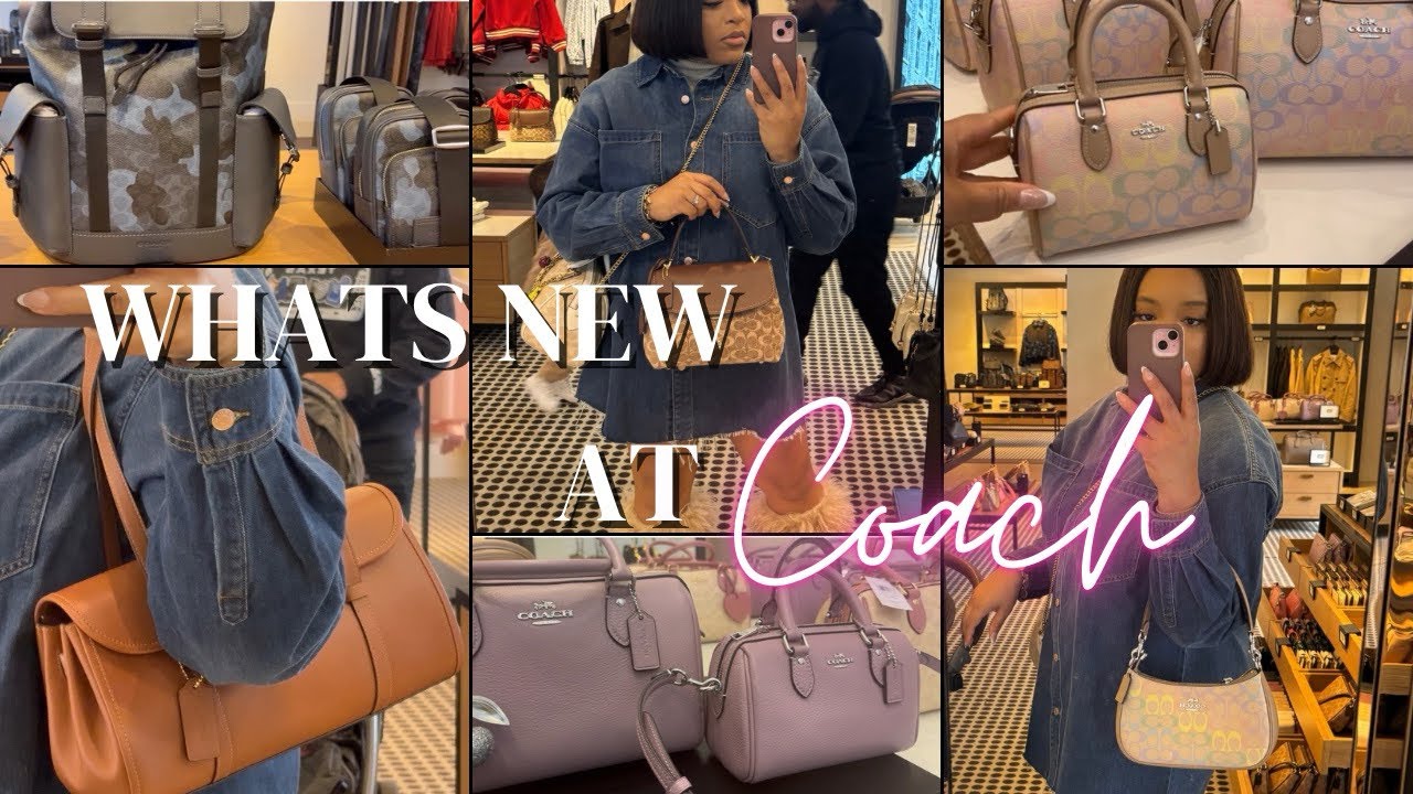 Новый магазин Coach Outlet, открытие в 2026 году | Обзор всей коллекции 💜🩷💚💫