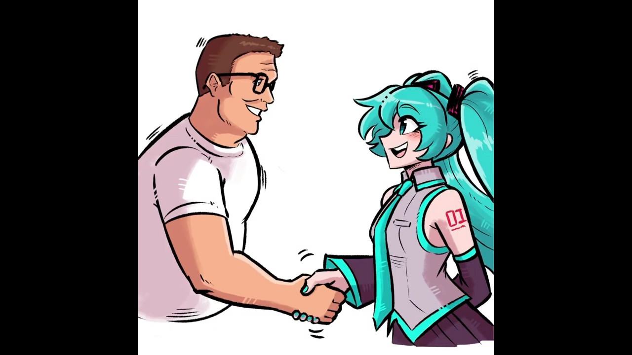 Hank Meets Hatsune [Fortnite Comic Dub] 