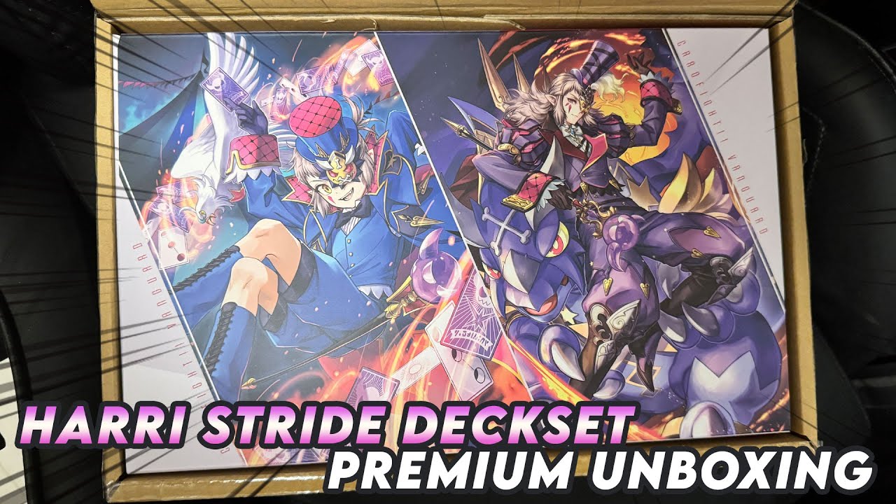 Harri Stride Deckset Box Opening (Cardfight!! Vanguard)