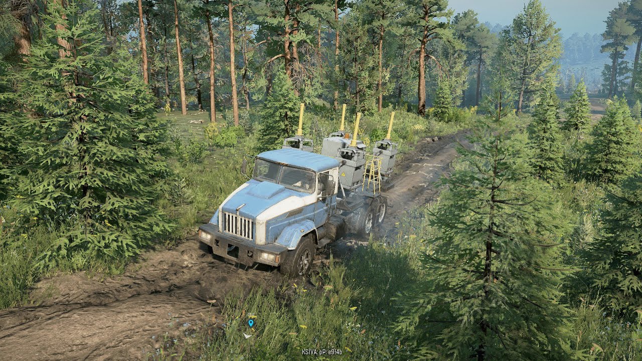 SnowRunner – Rescuing Truck and Cargo | Extreme Mud Recovery Mission