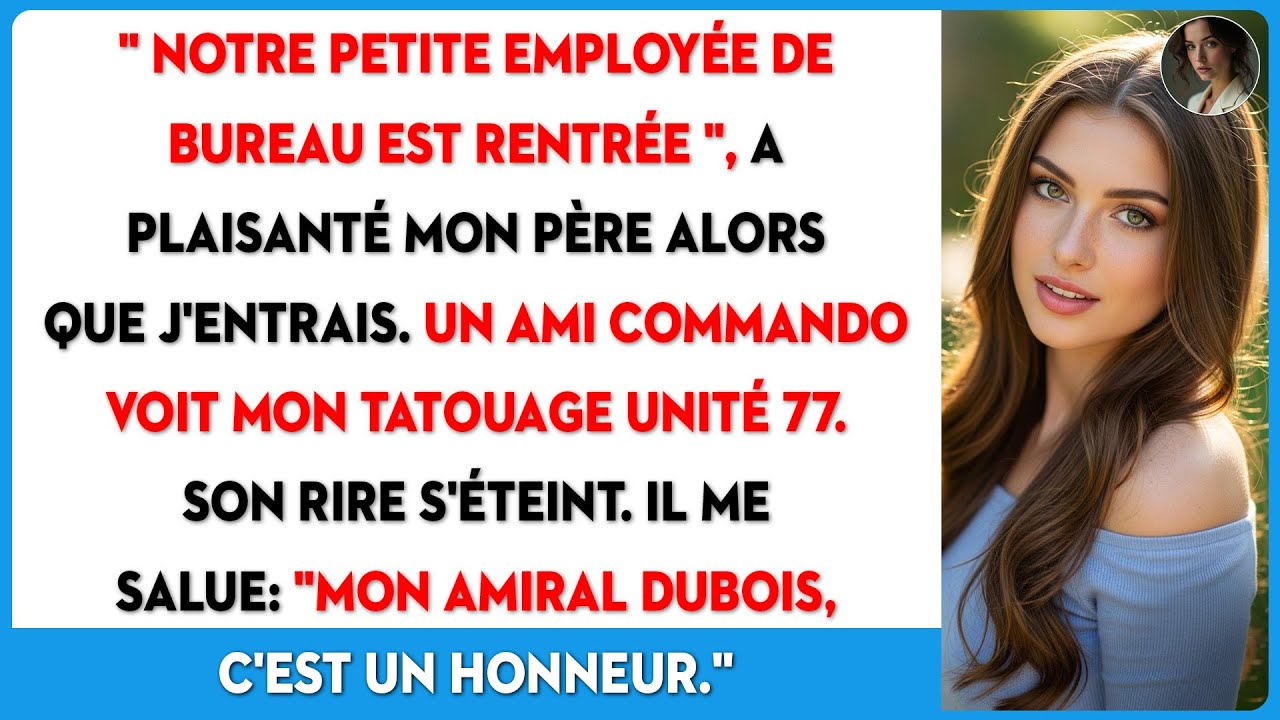 Mon père me voyait comme son commis, jusqu'à ce que son ami SEAL réalise que je dirige l'Unité 77.