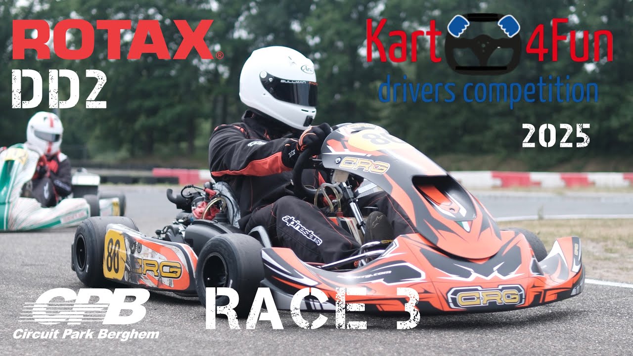 KART4FUN RACE 3 ROTAX DD2 | BERGHEM Round 2 | Championship 2025