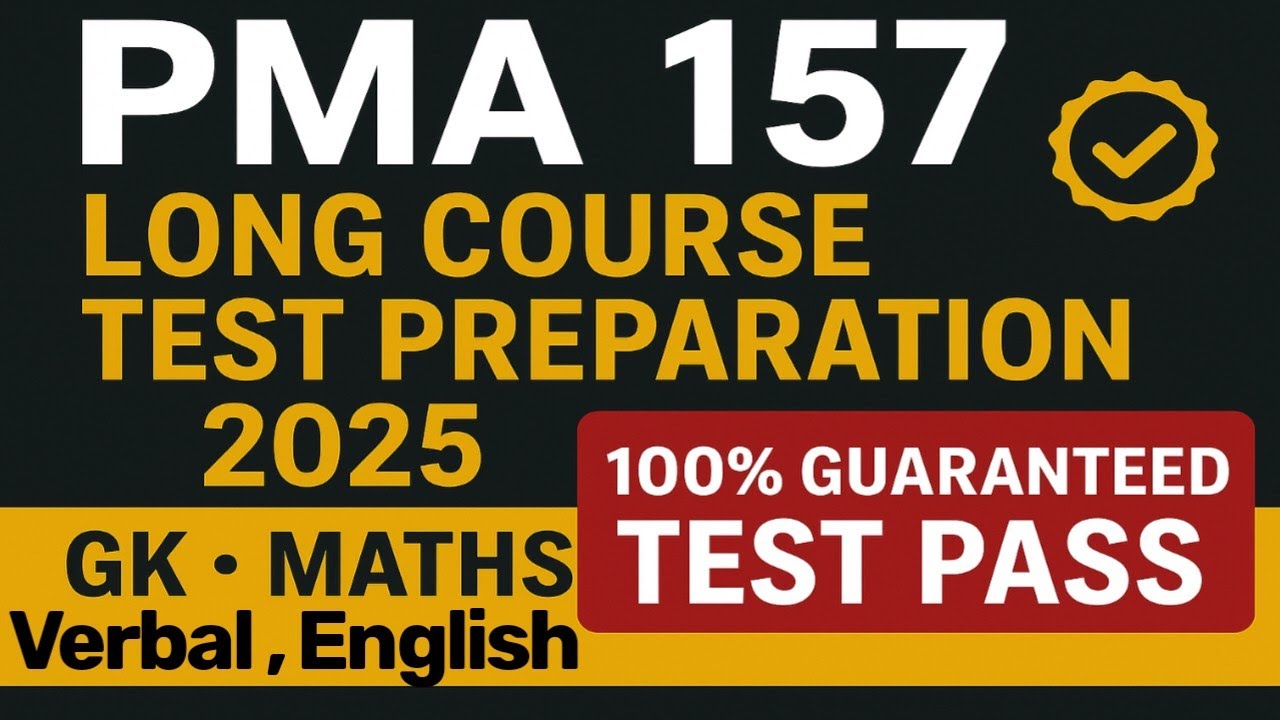 Pma long course 157 initial test preparation | Pma 157 test Preparation 2025 | pma 157 initial test