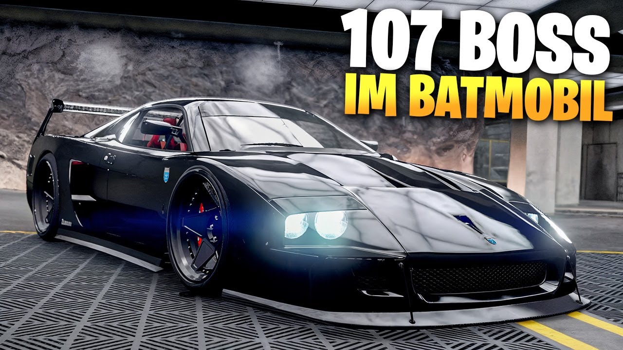 107 BOSS IM BATMOBIL! | GTA 5 RP Real Life Online