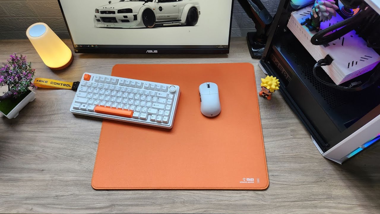 Esse Mousepad Barato é INCRÍVEL…Tem até base de Poron? Review ATK KONG