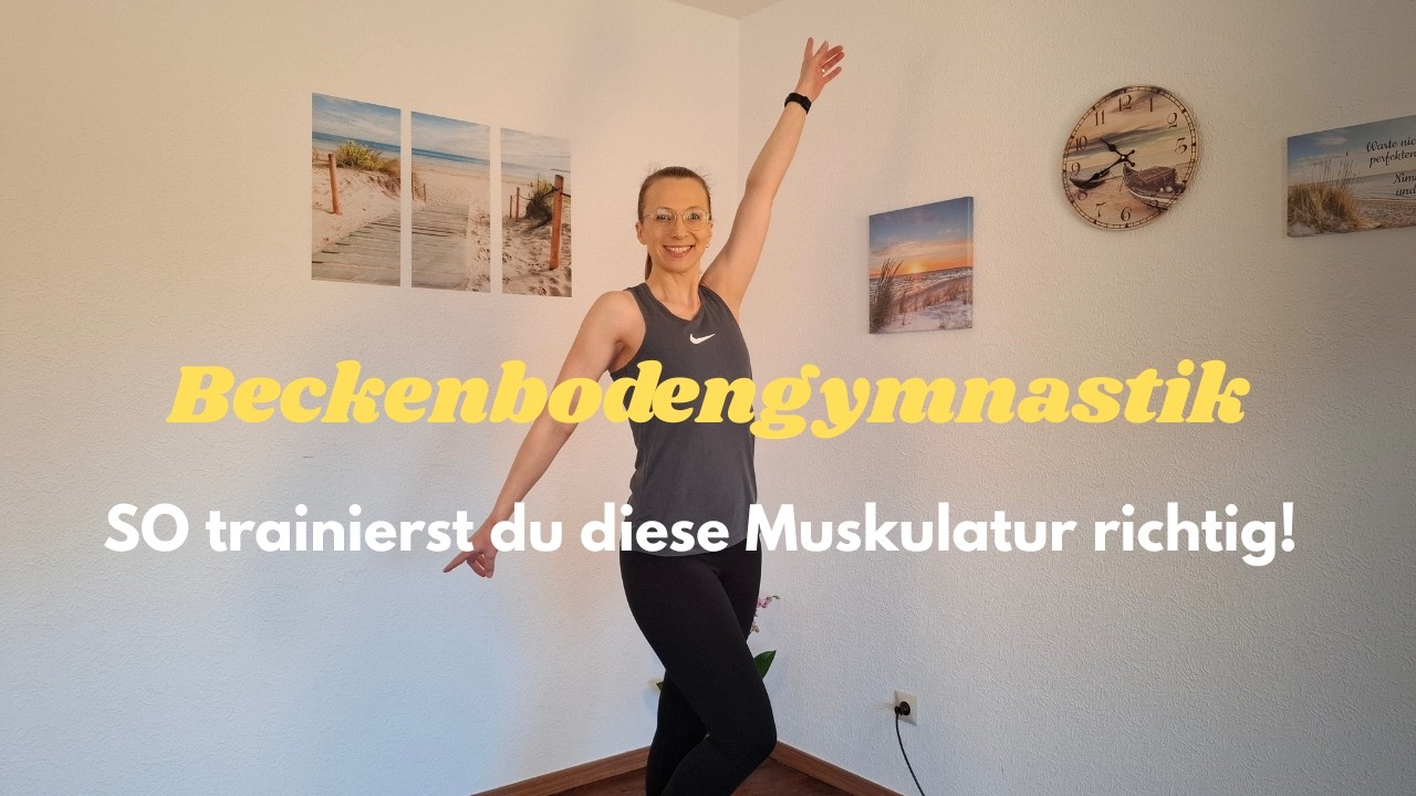 Lerne deine Beckenbodenmuskulatur kennen! SO spannst du sie richtig an.
