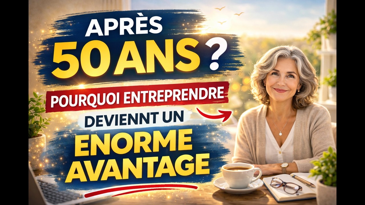 Entreprendre après 50 ans : pourquoi c’est souvent le meilleur moment
