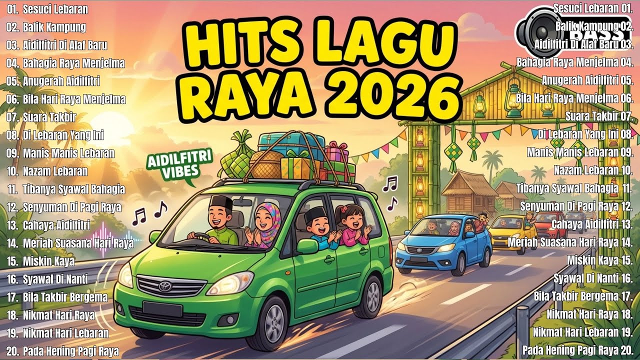 Hari Raya 2026 - Koleksi Lagu Raya Aidilfitri 2026 - 30 Lagu Raya Nostalgia & Evergreen 🧨🧨#4