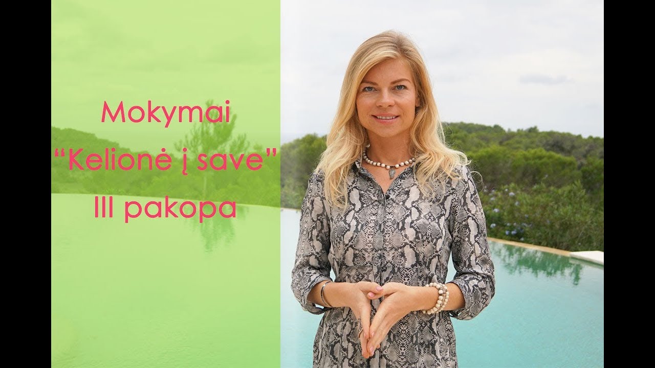 III pakopos mokymai 