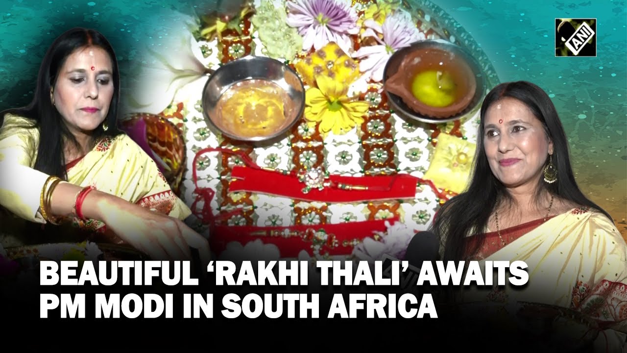 Indian Community members in South Africa excited to tie ‘Rakhi’ to PM Modi