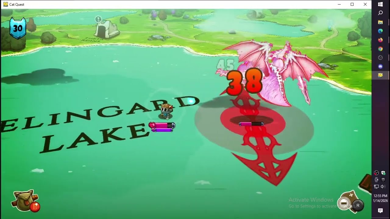 Menaklukan Naga Badai Yang Menguasai Danau - Cat Quest#5