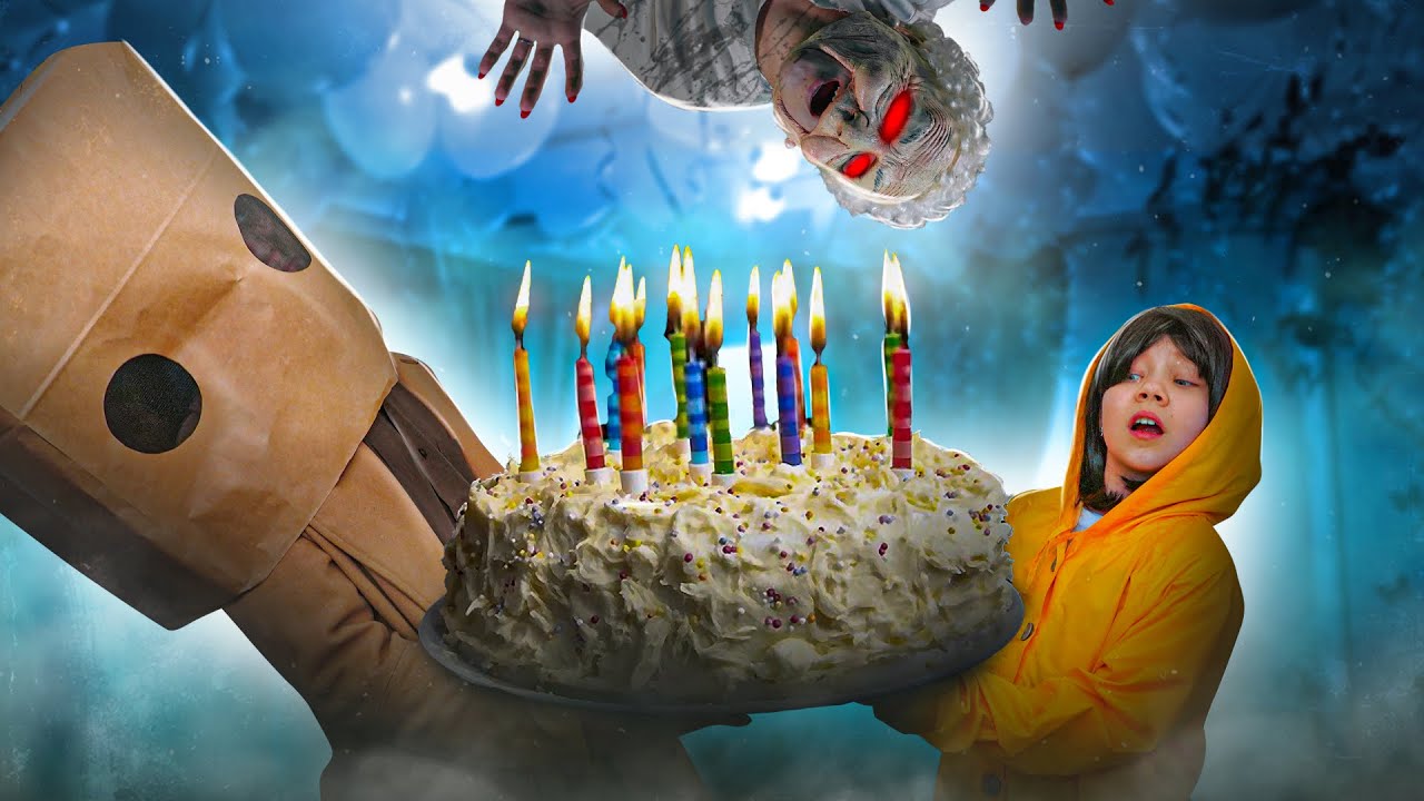 Шестая и Моно - ШИП! Маленькие кошмары 2 побег ОТ БАБКИ ПЕРЕВЕРТЫША!