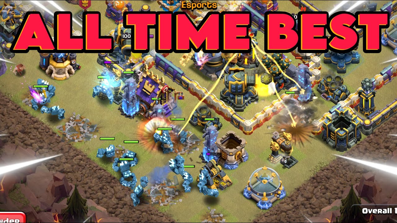 Easy to Push Legend In Ranked Battle | Meteor Golem attack Th18