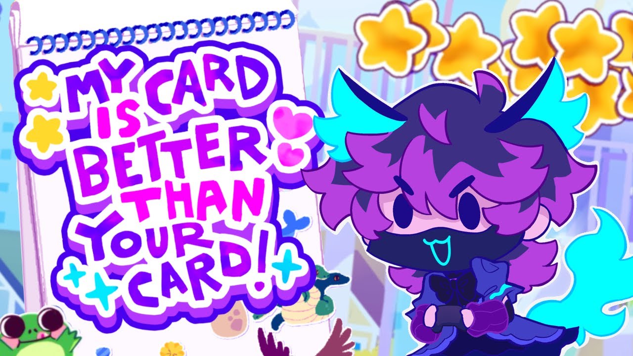 This DELIGHTFUL deckbuilder lets you MAKE your own cards!
