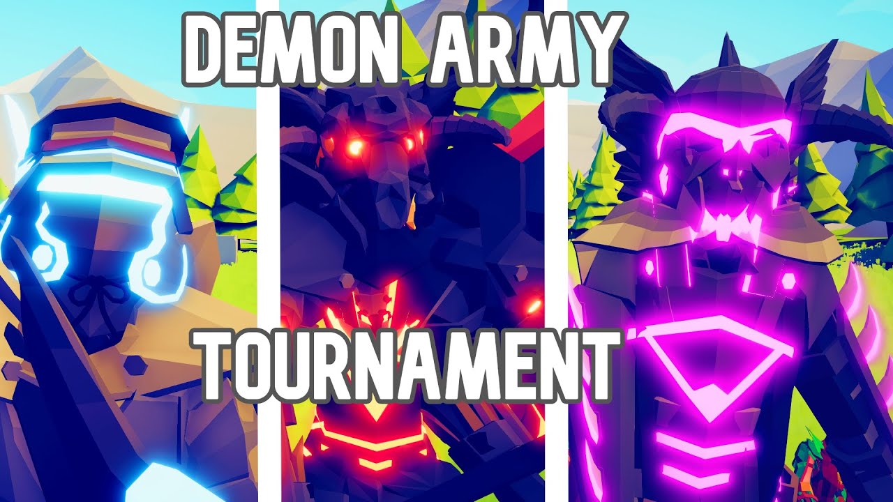 DEMON ARMY TOURNAMENT - TABS TOURNAMENT - TABS ALL SECRET UNITS - TABS - TABS LEGACY - TABS MODS