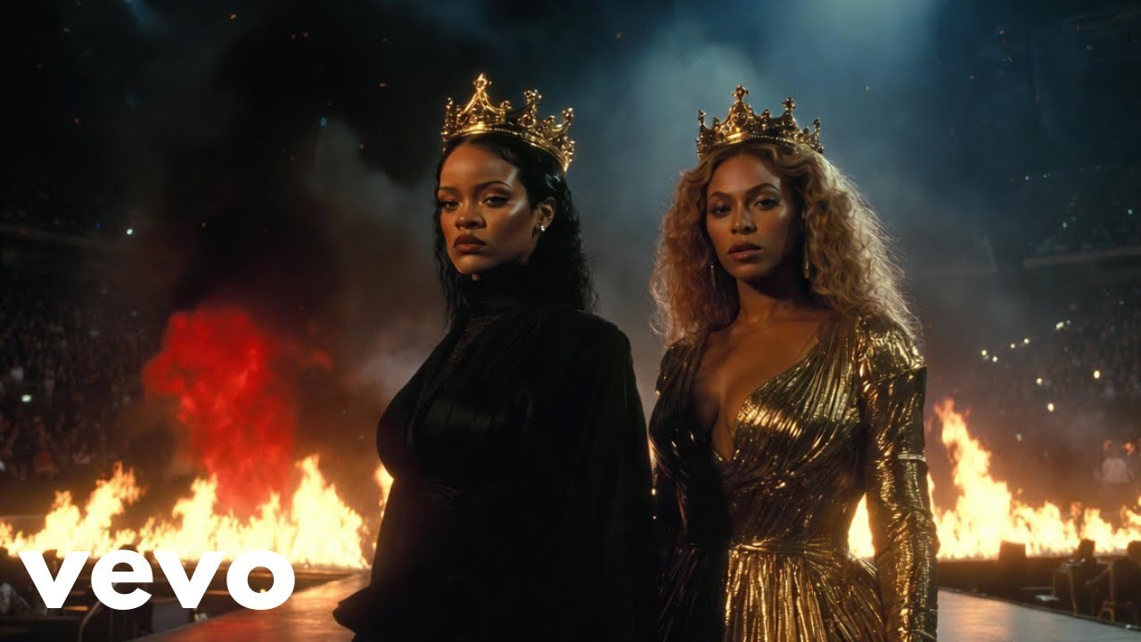 Rihanna x Beyonce - Crown on Fire (AI Fans Remix Music Video 2026 )New Release 
