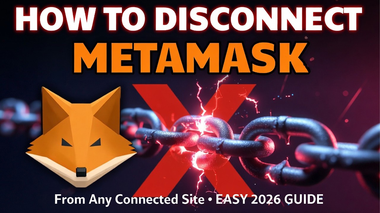 How to Disconnect MetaMask Wallet from Connected Sites (2026 Easy Guide)