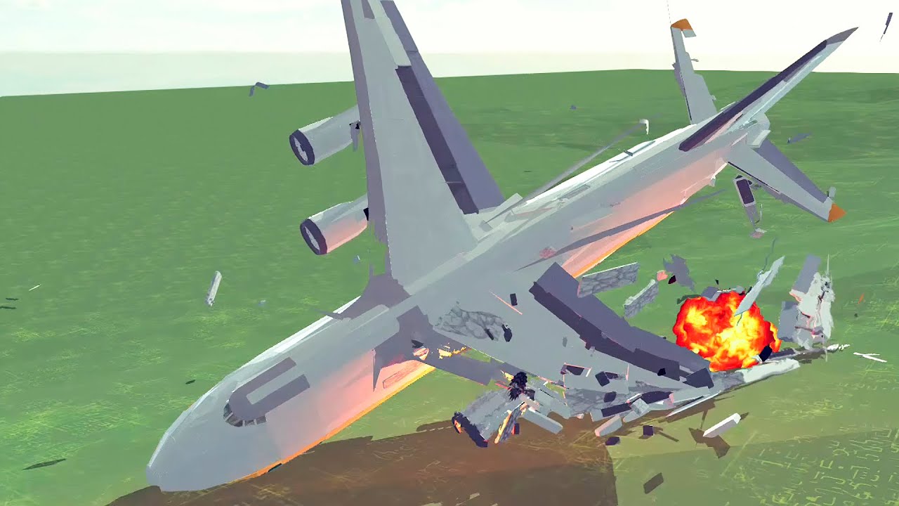 Aviation accidents and plane crashes 3 | Besiege